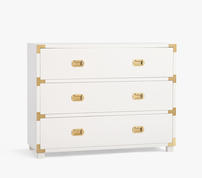 Gemma Nursery Dresser, Simply White, In-Home Delivery | Pottery Barn Kids