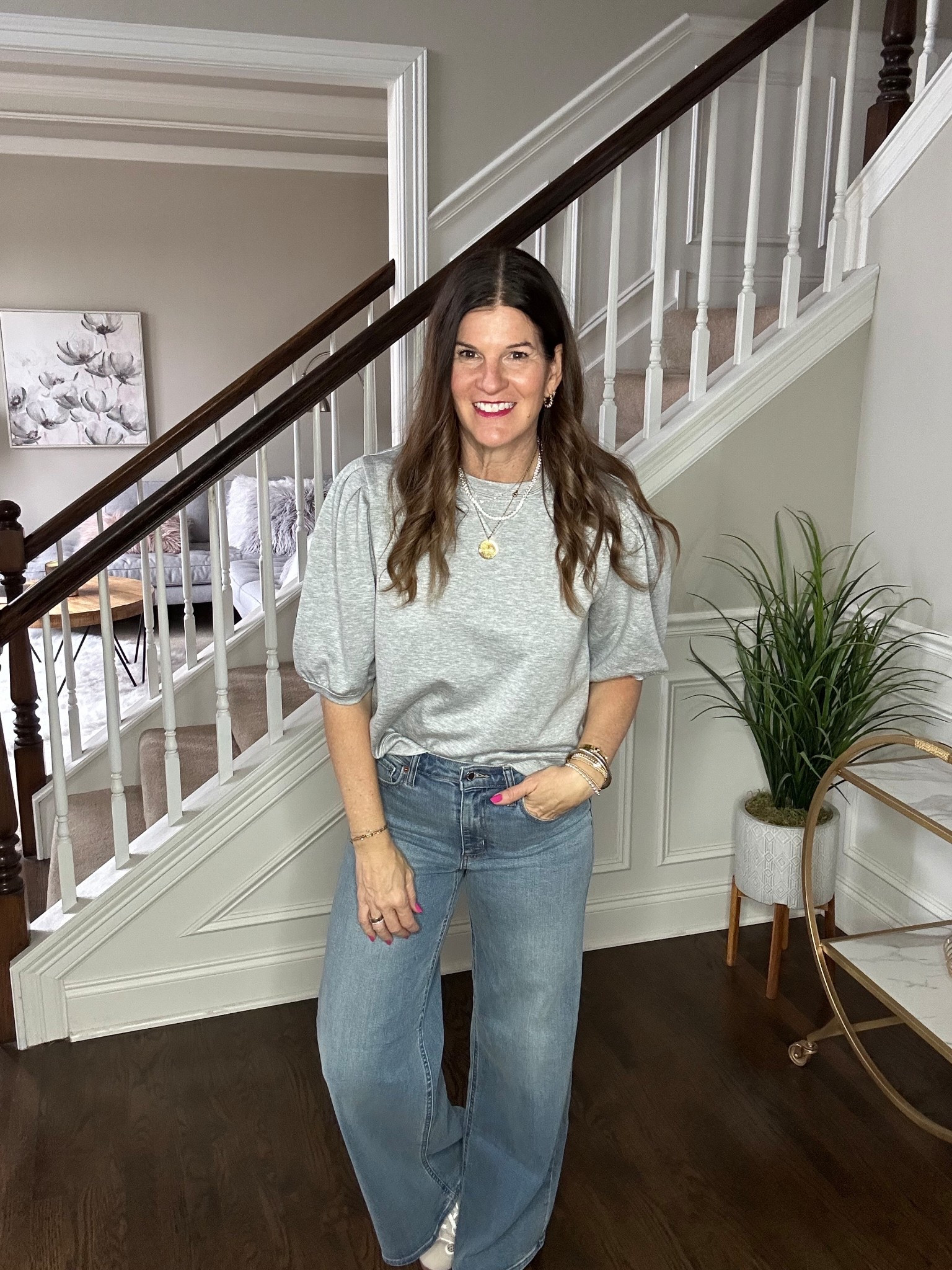 This too is so cute and makes your look elevated with no effort at all 🙌🙌

Wearing a M  

#LTKmomlife #LTKootd #LTKOver40