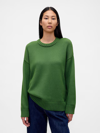 100% Cotton Oversized Sweater | Gap (US)