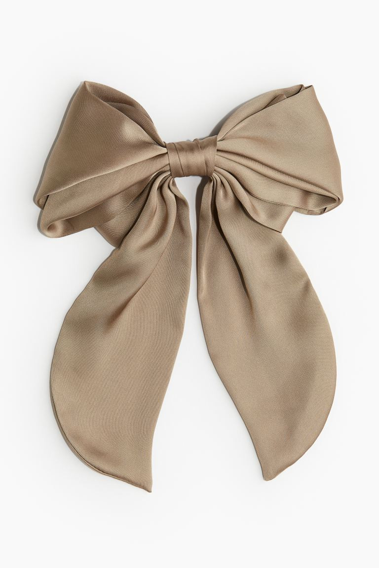 Satin Bow Hair Clip | H&M (US + CA)