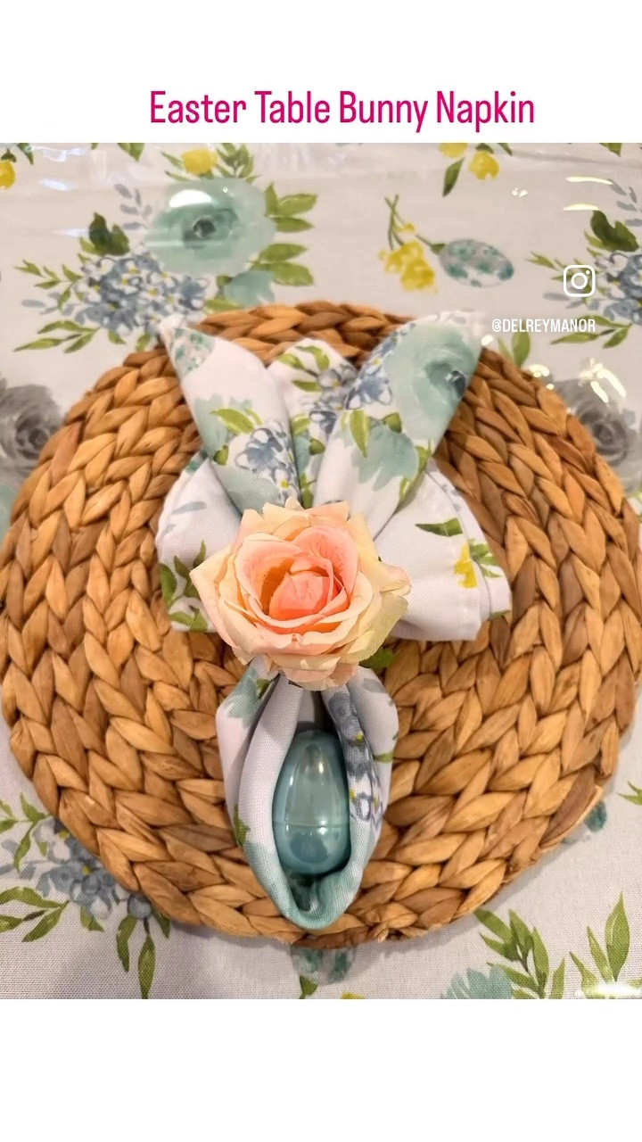 An Easter holiday table cannot be complete without placemats and beautiful napkin rings for Spring
#holidaytable #tablesetting #tablediy #placemats 


#LTKHoliday #LTKHome #LTKSeasonal