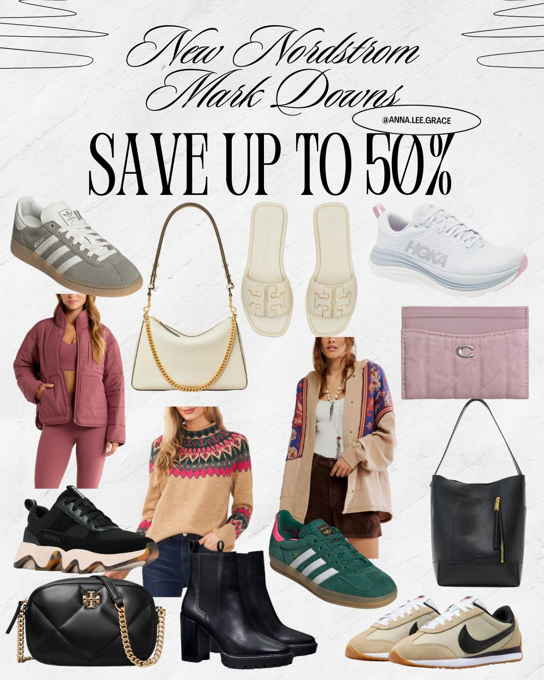 New Nordstrom Mark Downs - Save up to 50% off!

Nordstrom sale, Nordstrom finds, women's sneakers, women's jacket, women's handbag, women's shoes, women's sandals, women's boots, women's sweater 

 #LTKCyberWeek #LTKHoliday #LTKSaleAlert