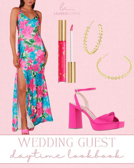 Floral wedding guest dress and accessories 👰🏼‍♀️

#LTKWedding