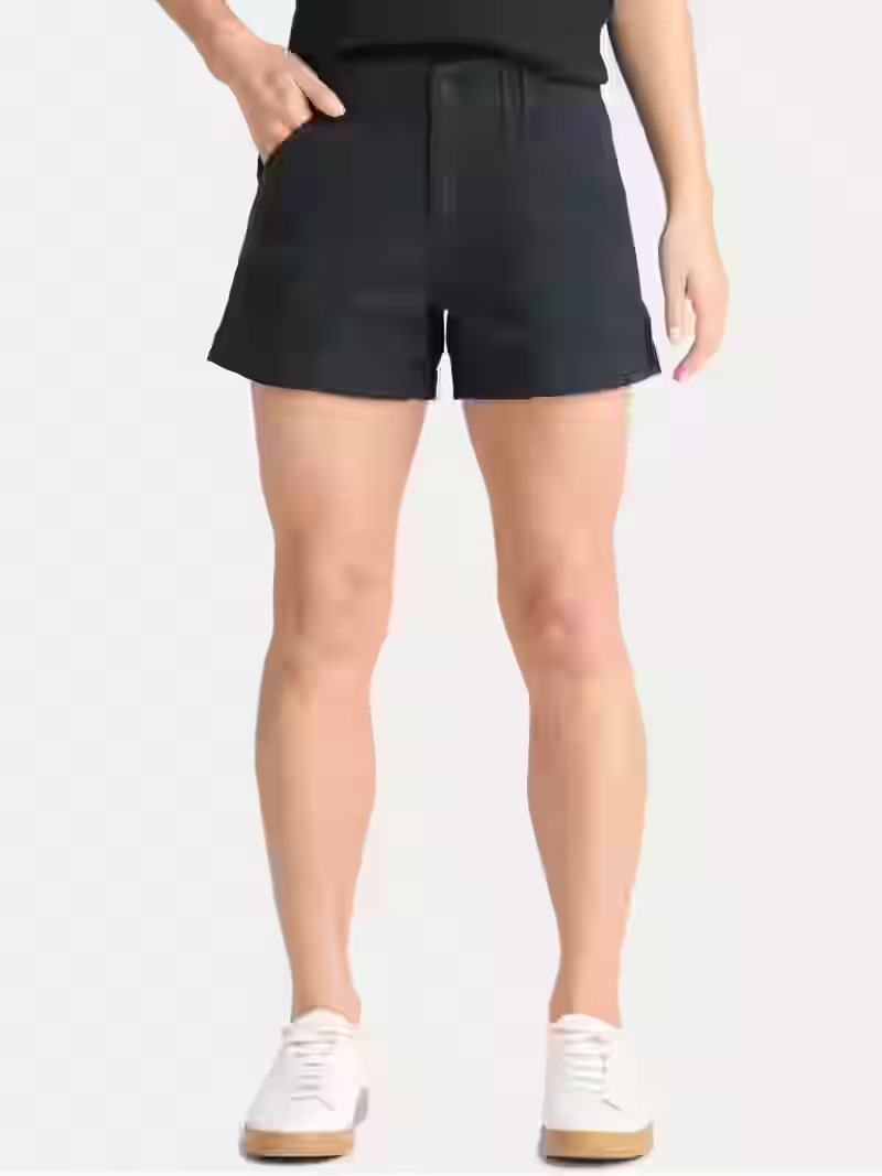 Time and Tru Women's and Women’s Plus High Rise Utility Shorts, Sizes 0-22 | Walmart (US)