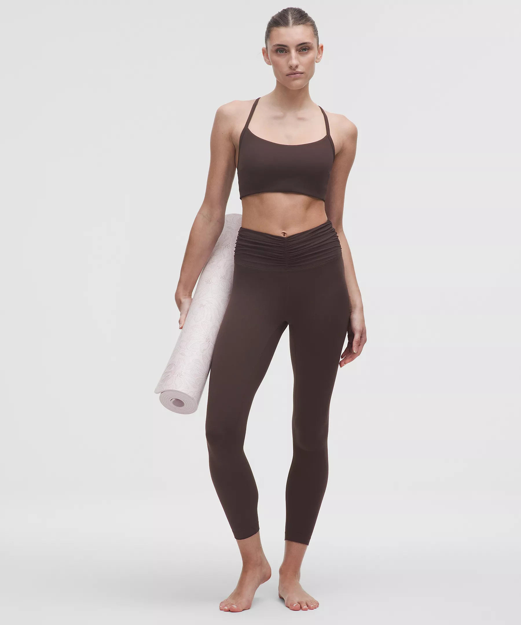 Legging à ceinture ruchée All It Takes 64 cm | lululemon (CA)