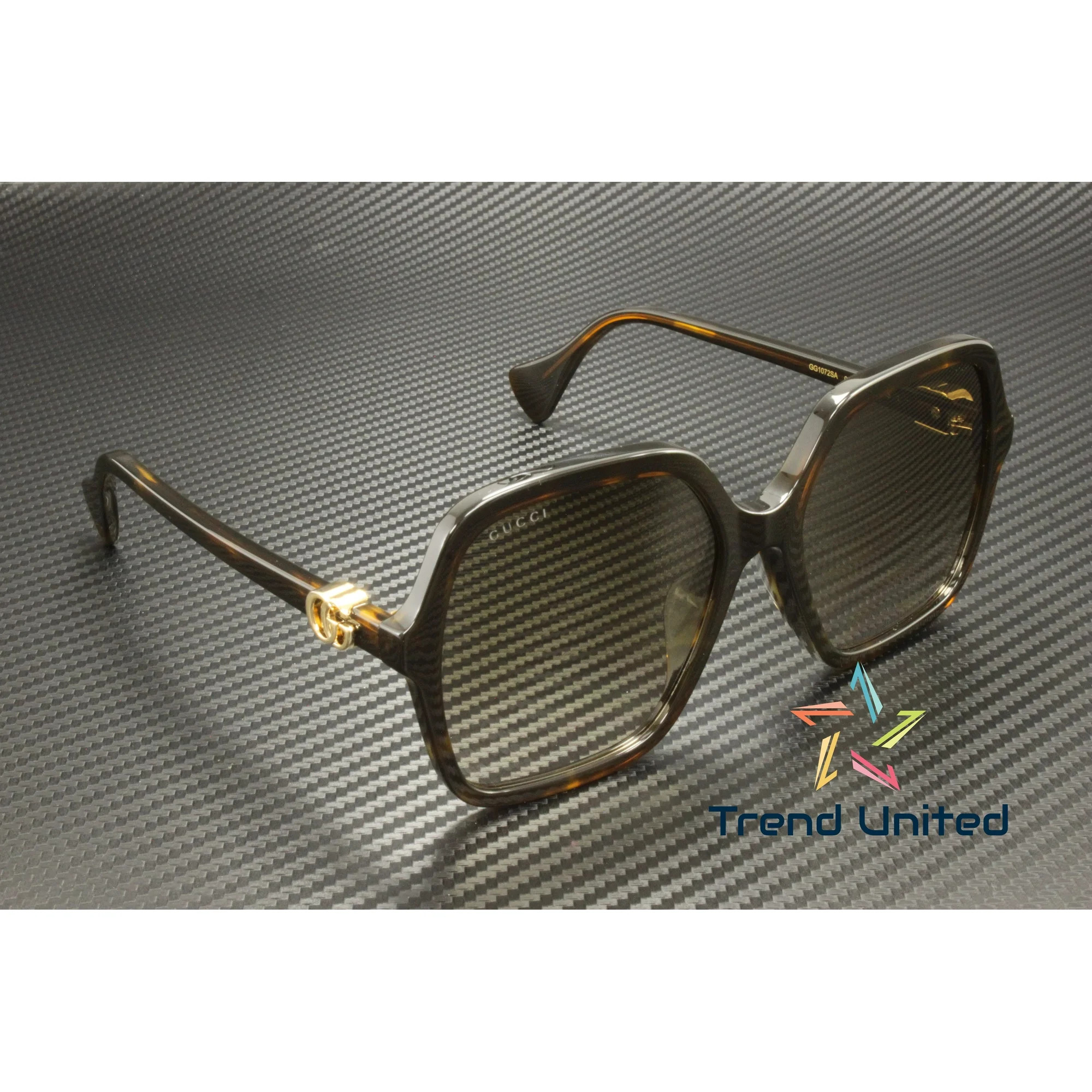 Sunglasses Gucci GG 1072 SA- 002 Havana / Brown | Walmart (US)