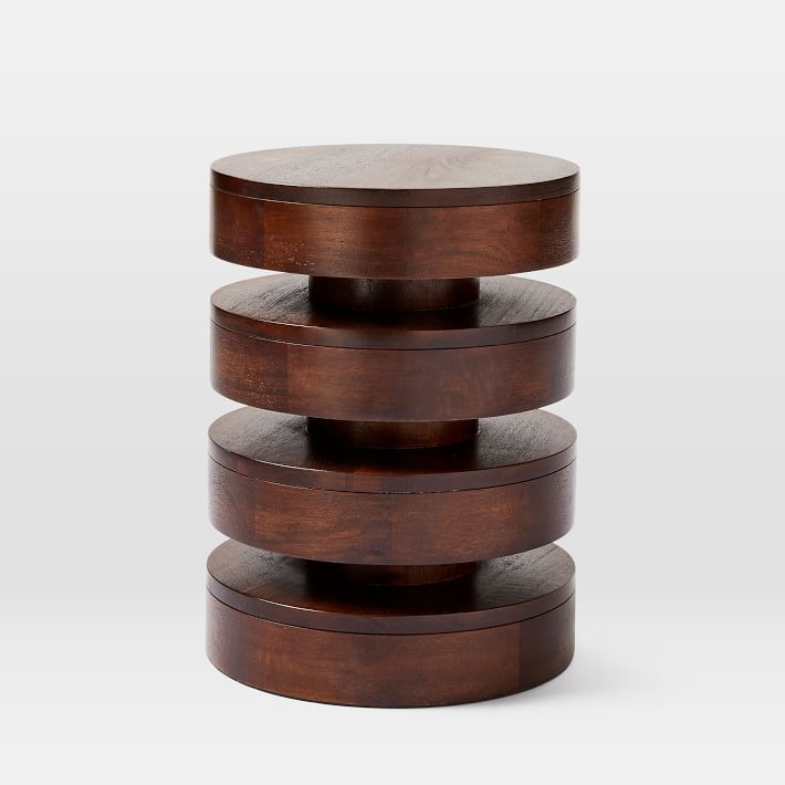 Floating Disks Side Table (13") | West Elm (US)