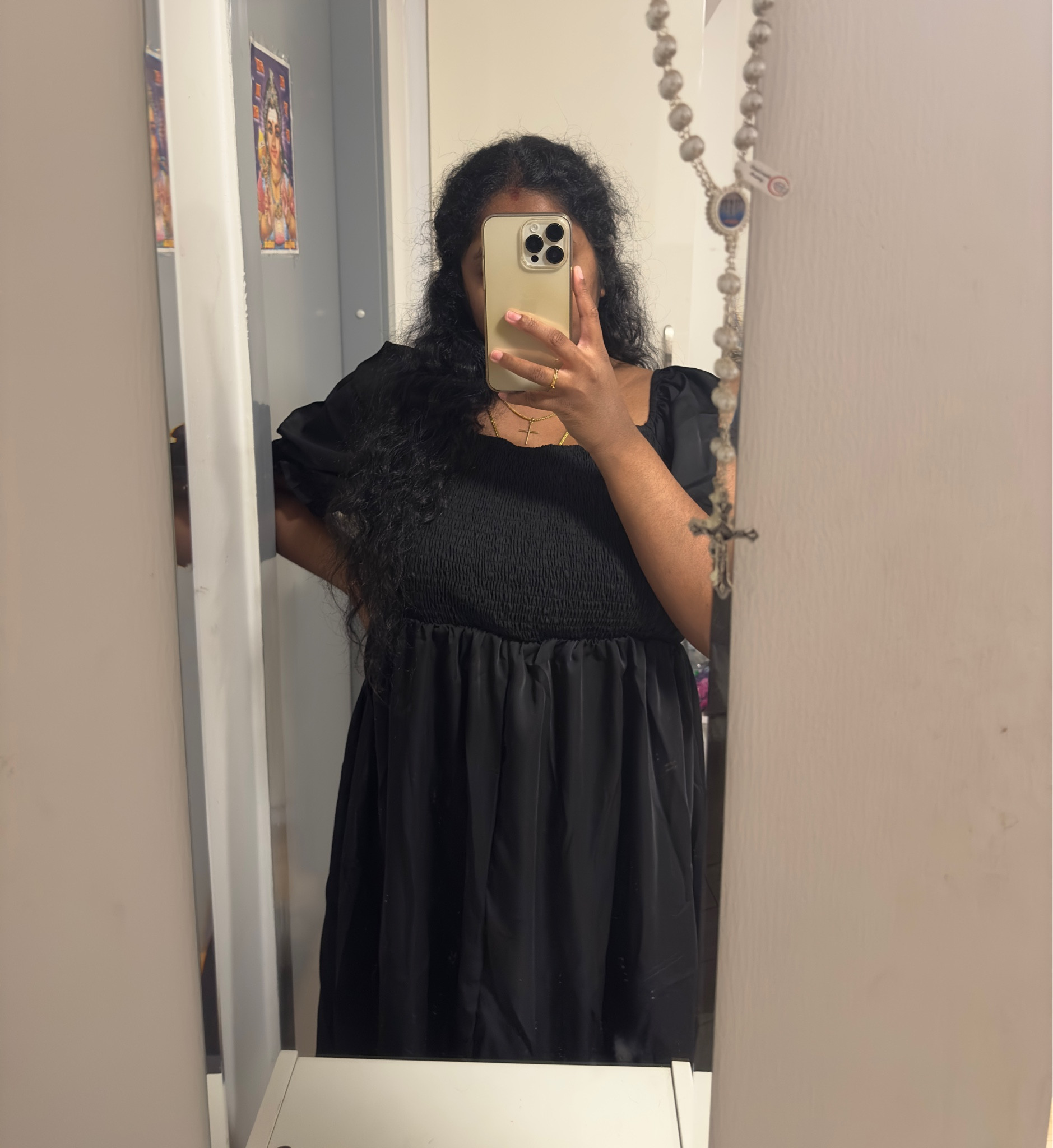 Black mid dress perfect for spring or summer. 

#springdress #summerdress #springoutfit #vacationoutfit 

#LTKSeasonal #LTKeurope #LTKstyletip