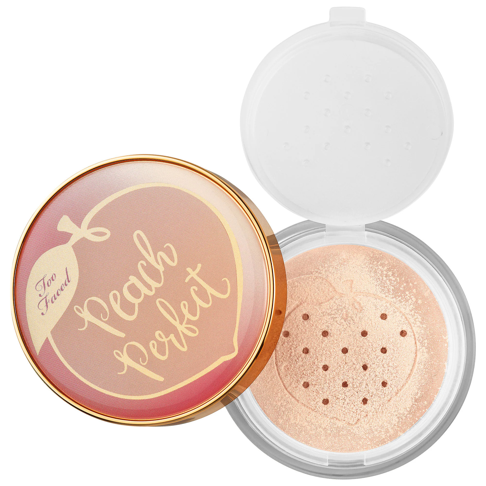 Too Faced Peach Perfect Mattifying Setting Powder - Peaches and Cream Collection Translucent Peach 1 | Sephora (US)
