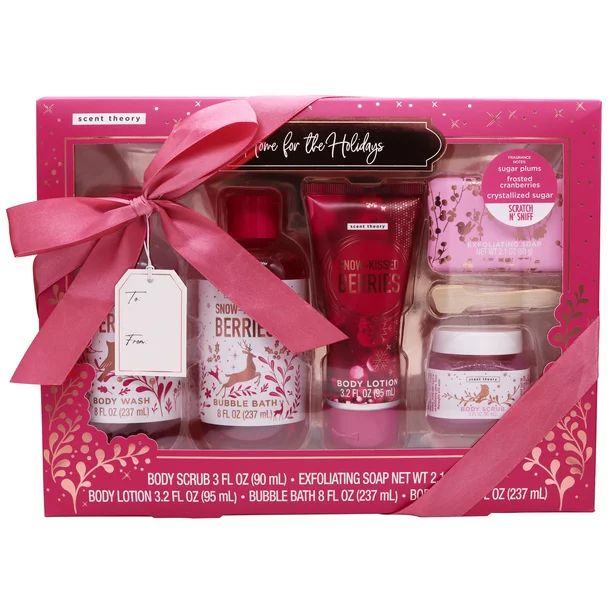 Scent Theory Holiday Home for the Holidays Gift Set, Snow-Kissed Berries, 5 Piece | Walmart (US)