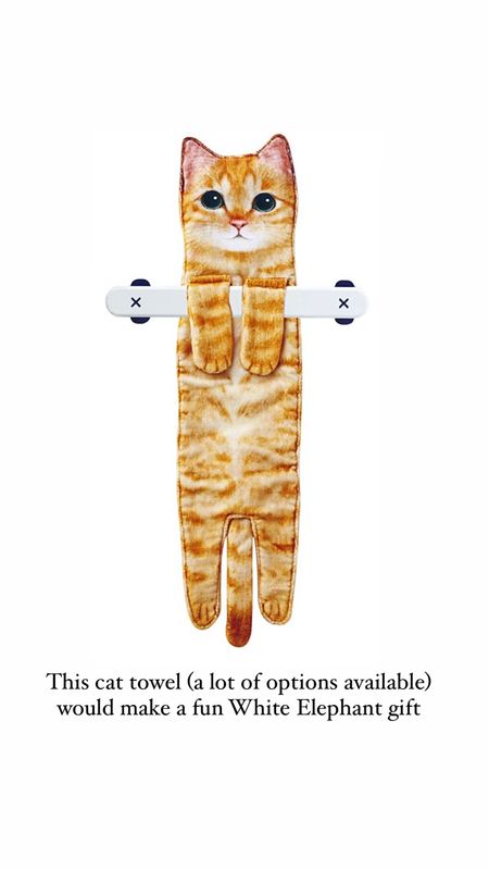 White Elephant gift idea - cat towel

More stocking stuffers linked

#LTKGiftGuide #LTKHoliday #LTKunder50