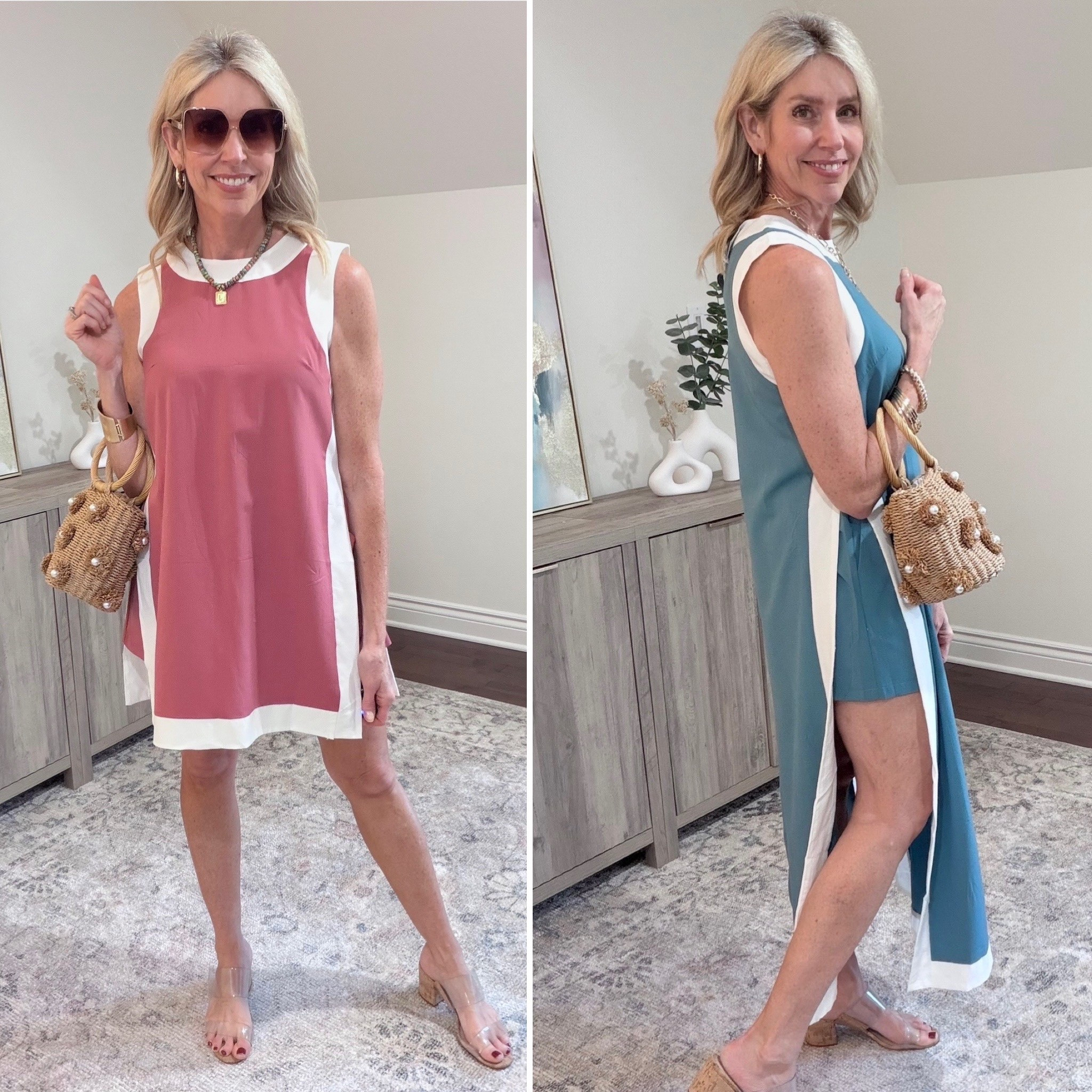 This Amazon dress is the best combination of comfort with a bit of sass! Shorts underneath with a side slit to show the leg. So great for vacation or summer! Comes in a short and long version. Available in many colors and fits true to size.

#LTKgrwm #LTKTravel #LTKOver40