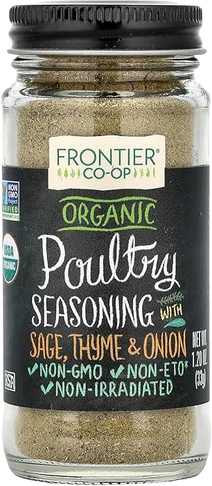 FRONTIER Organic Poultry Seasoning, 1.2 OZ | Amazon (US)