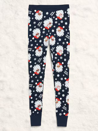 High-Waisted Waffle Pajama Leggings for Women | Old Navy (US)