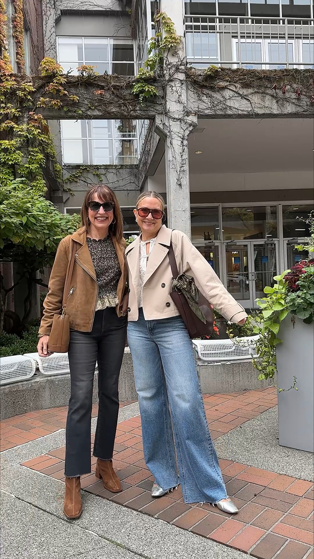 Comment SHOP for links!🛍️🛍️
Outfits for a day of shopping and skin treatments @skinspirit ! When shopping, you want to look stylish, but also wear an outfit that’s easy to take on and off for try ons. A lightweight jacket is also key! A moto and a cropped trench are perfect! Check out our shoes, too, that are comfortable for walking the mall all day! 
How to Shop!🛍️🛍️
-Comment SHOP for outfit links!
-Click the link in our bio to shop!
-Watch our stories for links!

Quince, moto jacket, cropped trench coat, American Eagle, printed blouse, Pistola, and Other Stories, Madewell

#LTKStyleTip #LTKFindsUnder100 #LTKOver40