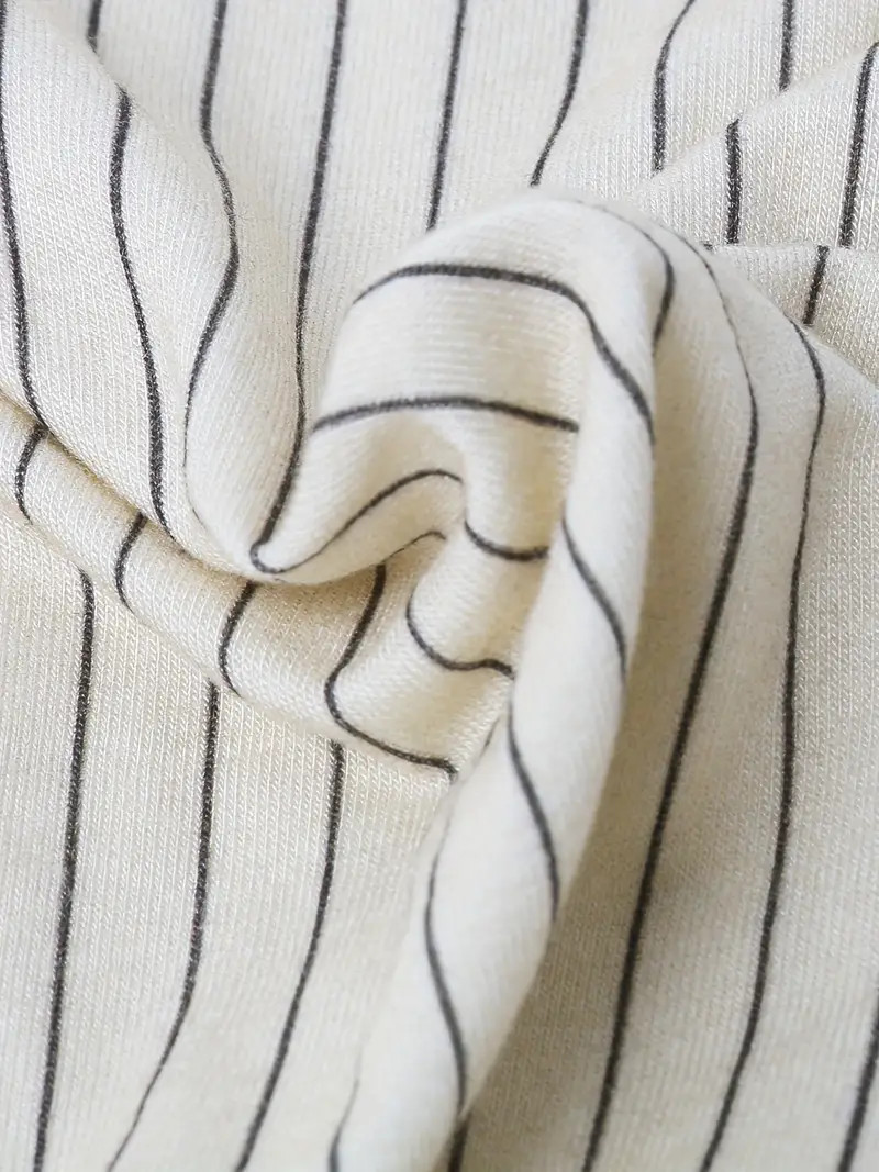 Bamboo Fiber Soft Comfy Onesie Toddler Baby's Striped Print - Temu | Temu Affiliate Program