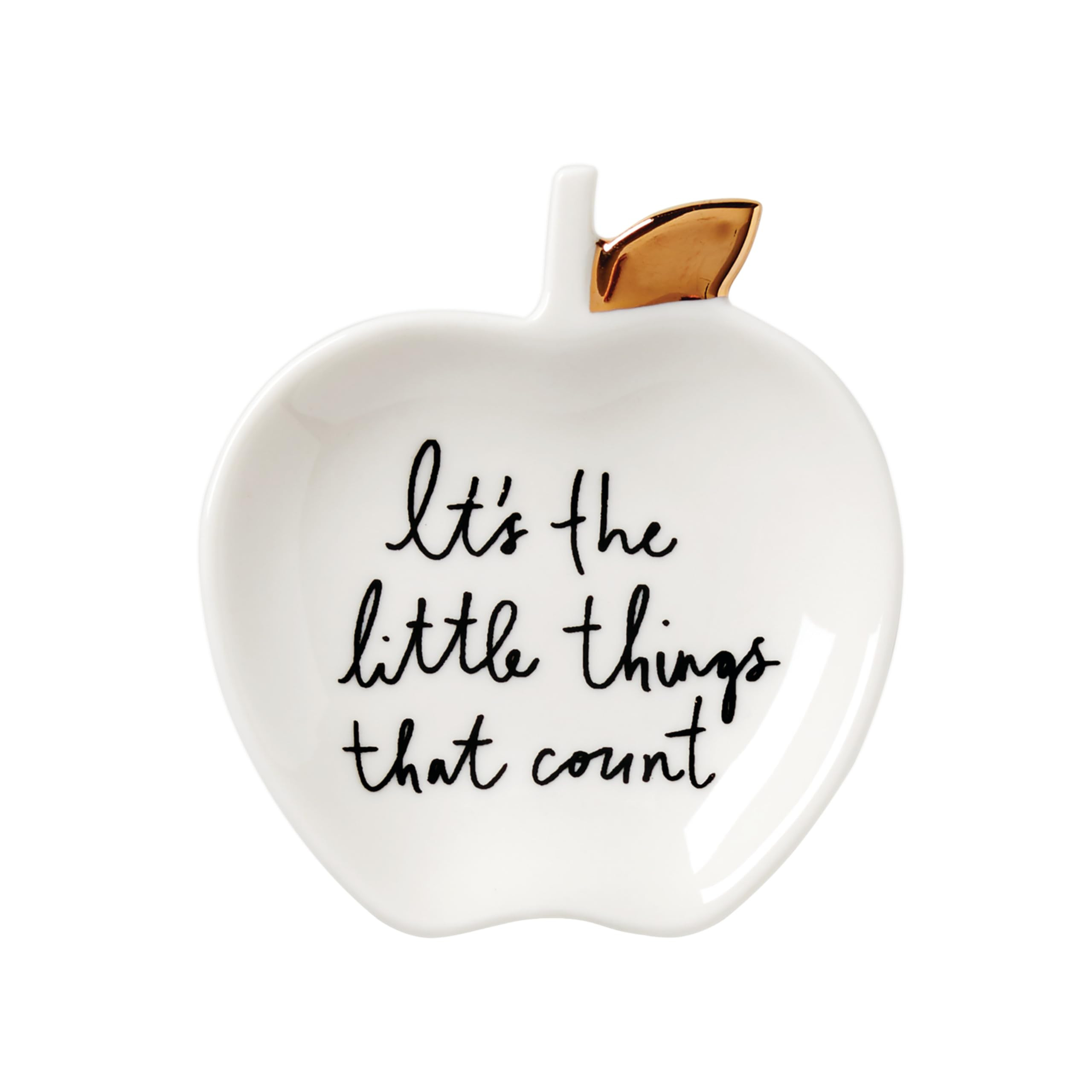 kate spade new york Charmed Life Apple Ring Dish, White | Amazon (US)