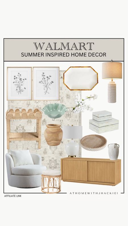 Walmart, Summer inspired home decor, home, decor, summer inspired, seasonal home, decor, rattan, furniture, consult, table, sideboard, buffet, accent chair, entryway, table, framed wall, art, ceramic lamp, table lamp, Summer elements, styling elements, modern home, decor.￼

#LTKStyleTip #LTKHome #LTKSeasonal