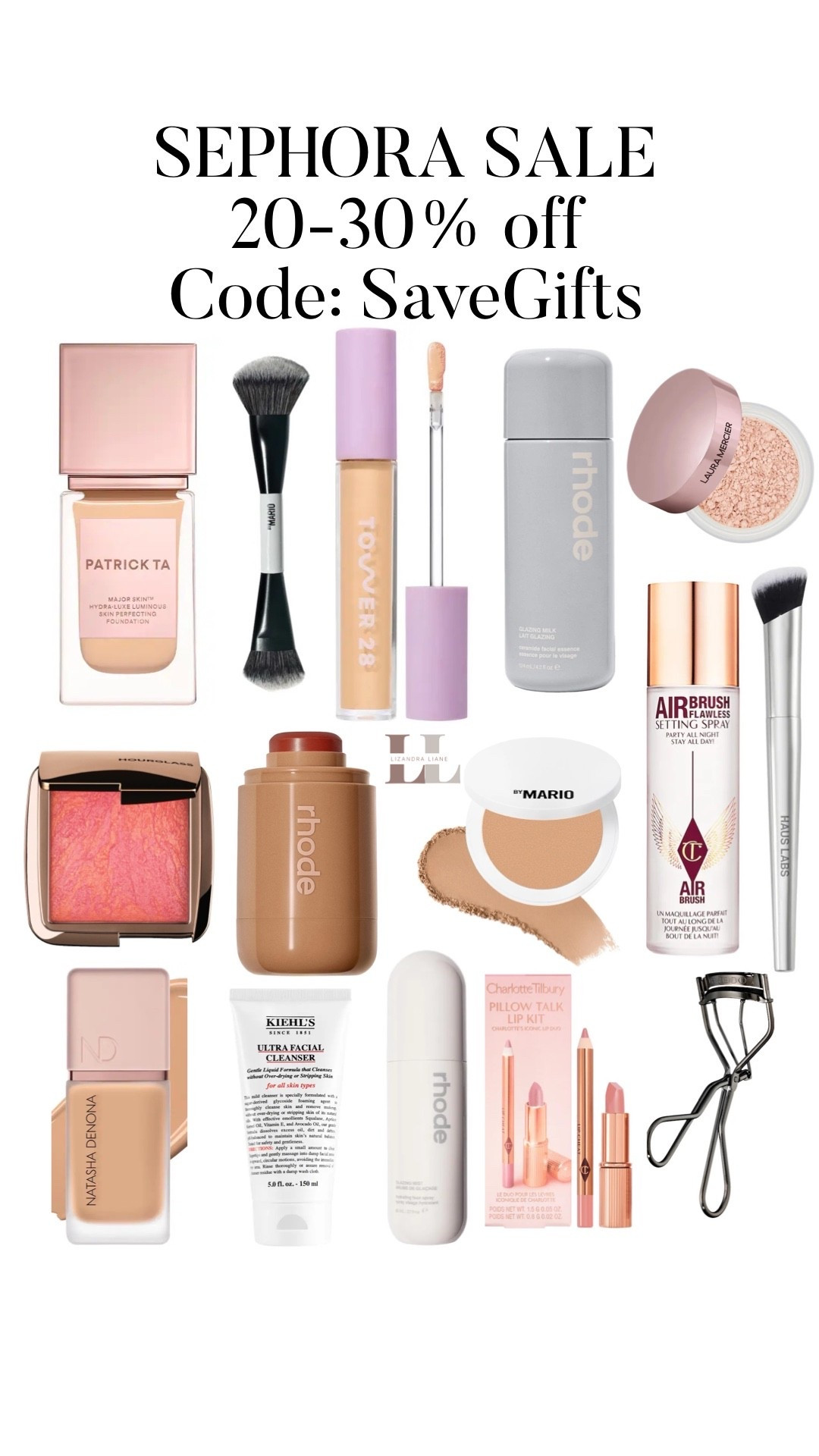 Code: SaveGifts 
Some of my favorite go to makeup and skincare products from Sephora , gift ideas for her 

#LTKSaleAlert #LTKGiftGuide #LTKBeauty