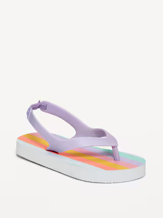 Flip-Flop Sandals for Toddler Girls (Partially Plant-Based) | Old Navy (US)