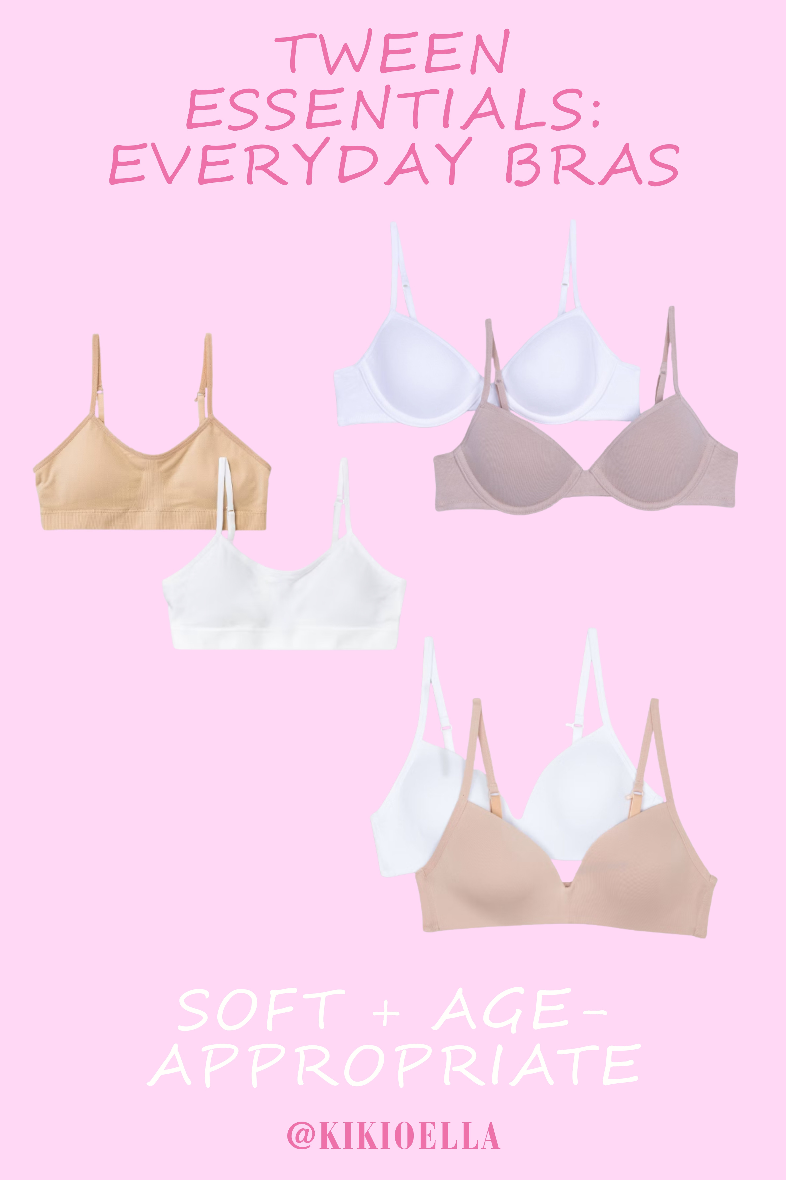 Tween everyday essentials 💕
Rounded up the softest, most comfortable bras for girls.

#LTKKids #TweenStyle #LTKFinds #TweenEssentials  

 #LTKStyleTip #LTKKids #LTKFamily