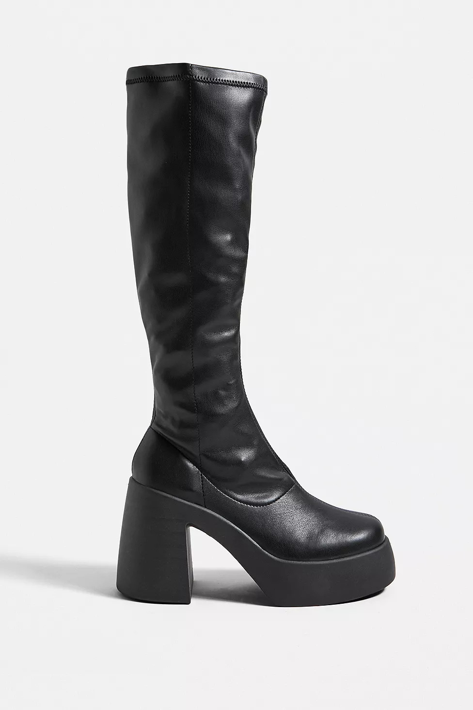 UO Bianca Knee High Stretch Boots | Urban Outfitters (EU)