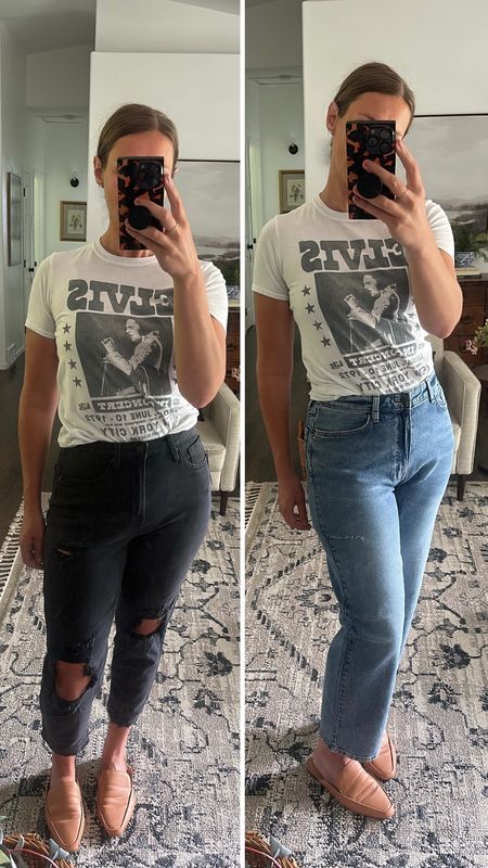 Turned 35 yesterday and today I’m trying to keep my jean collection relevant. 😅 Pleasantly surprised at how much I love these!

#LTKstyletip #LTKSeasonal