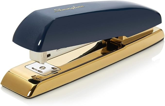 Swingline Stapler, Desktop Stapler 20 Sheet Capacity, Navy/Gold (64702) | Amazon (US)