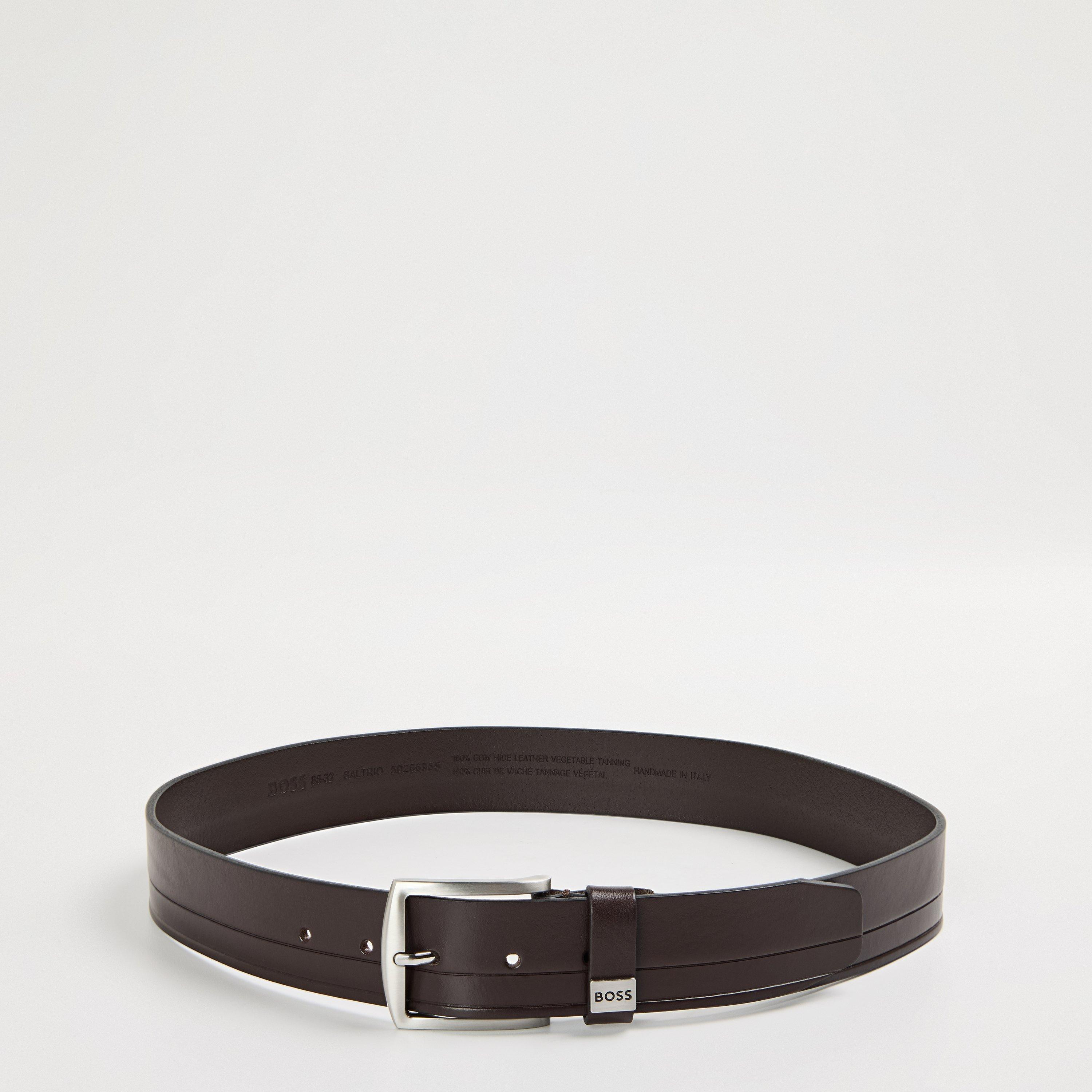 Boss Men's Saltrio Leather Belt | House of Fraser UK