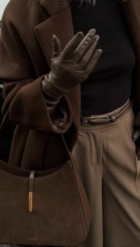A brown bag paired with matching gloves is a classic fall combination that exudes timeless elegance. The coordinated tones create a polished, cohesive look, while the rich brown adds warmth and sophistication to any outfit. Perfect for chilly days when you want to stay cozy without sacrificing style. 

 #LTKSeasonal #LTKShoeCrush #LTKItBag