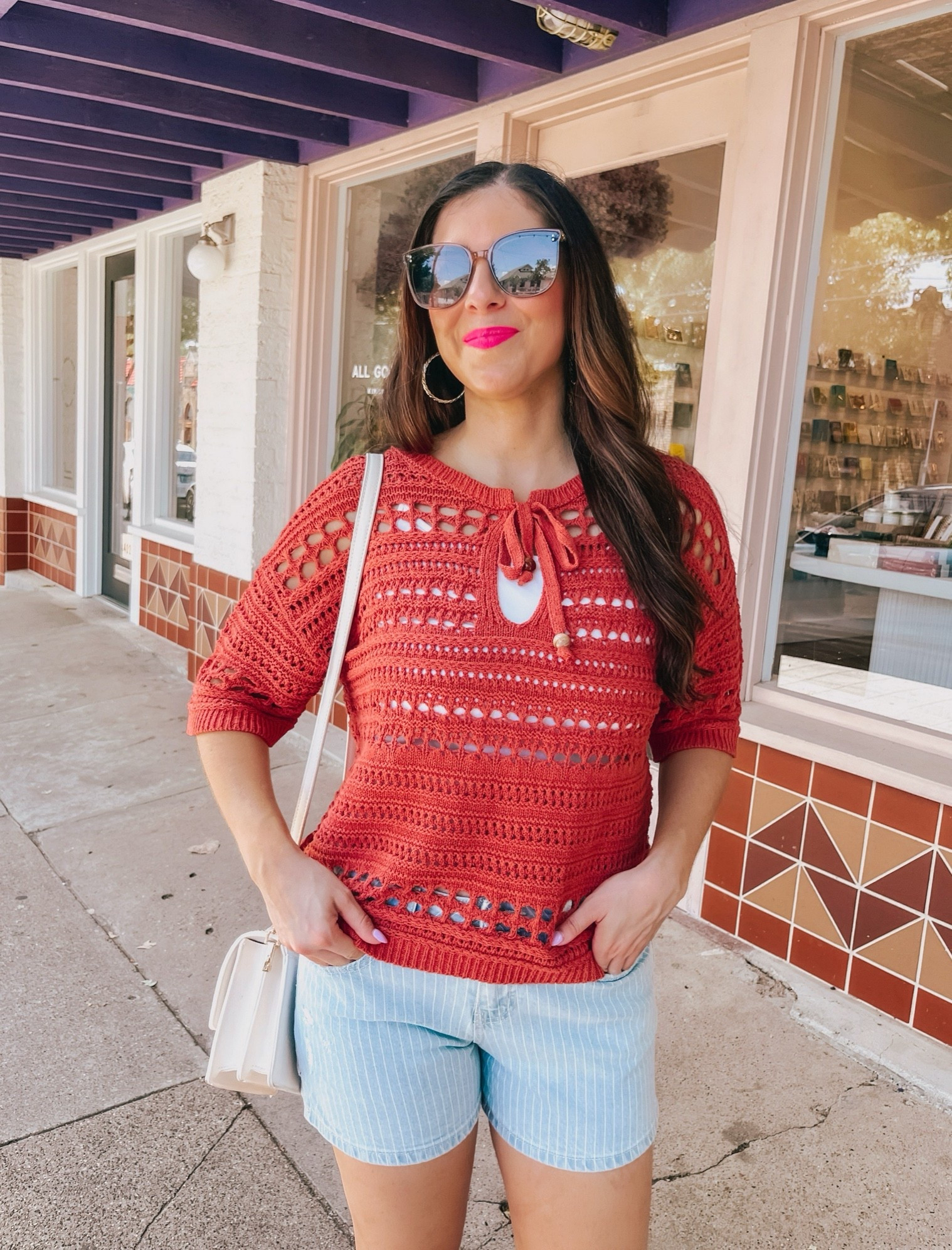 Casual Summer Outfit or Travel Outfit from Target 🎯 Shorts do run a size small so size up!

#LTKootd #LTKTravel #LTKSeasonal