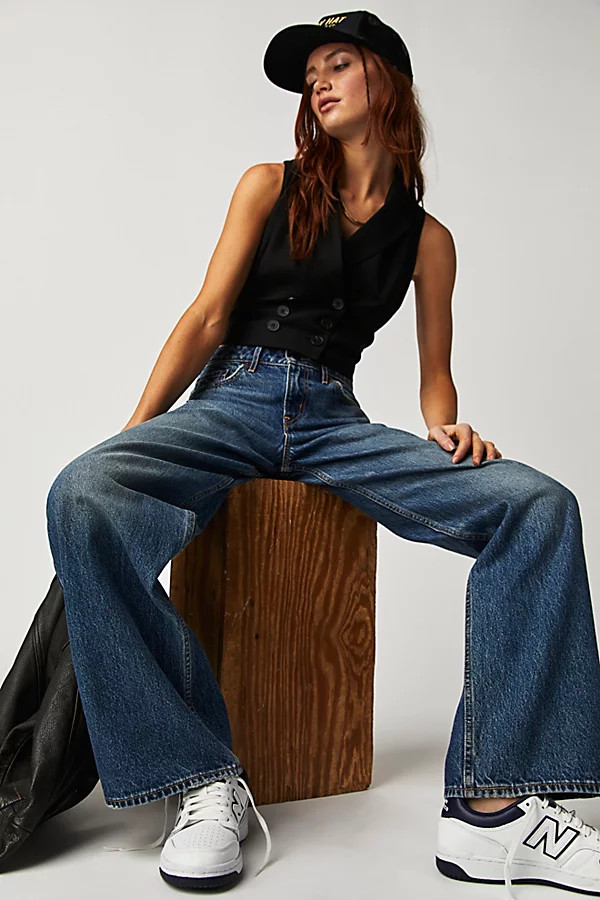 Levi's Low Loose Jeans | Free People (Global - UK&FR Excluded)