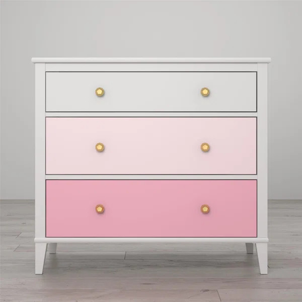 Monarch Hill Poppy 3 Drawer Dresser | Wayfair North America