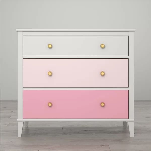Monarch Hill Poppy 3 Drawer Dresser | Wayfair North America