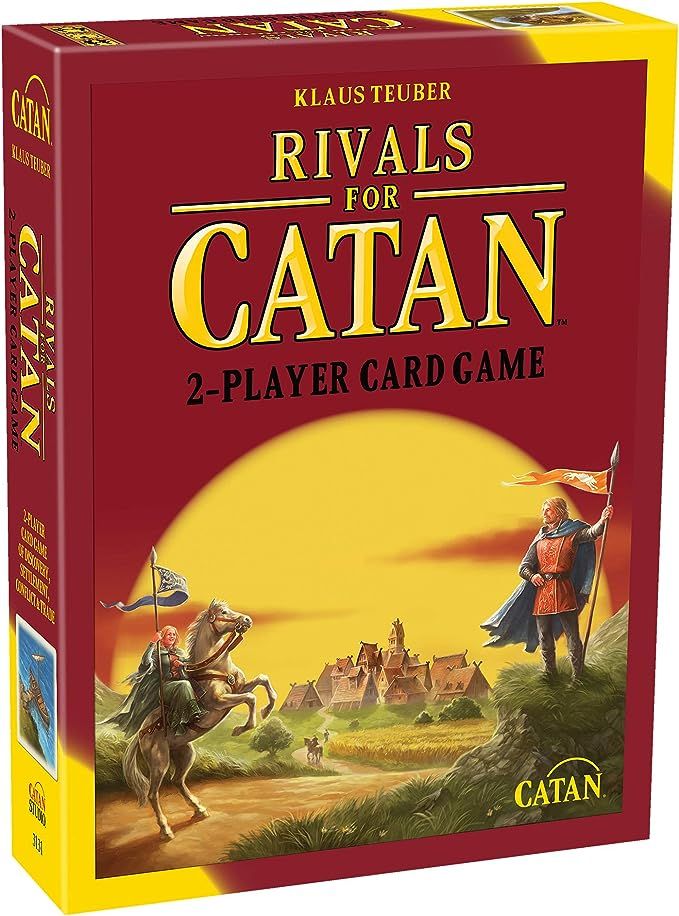 Catan Studio Rivals for Catan - 2 Player Strategy Card Game for Ages 10+ - 45 Minute Playtime | Amazon (US)