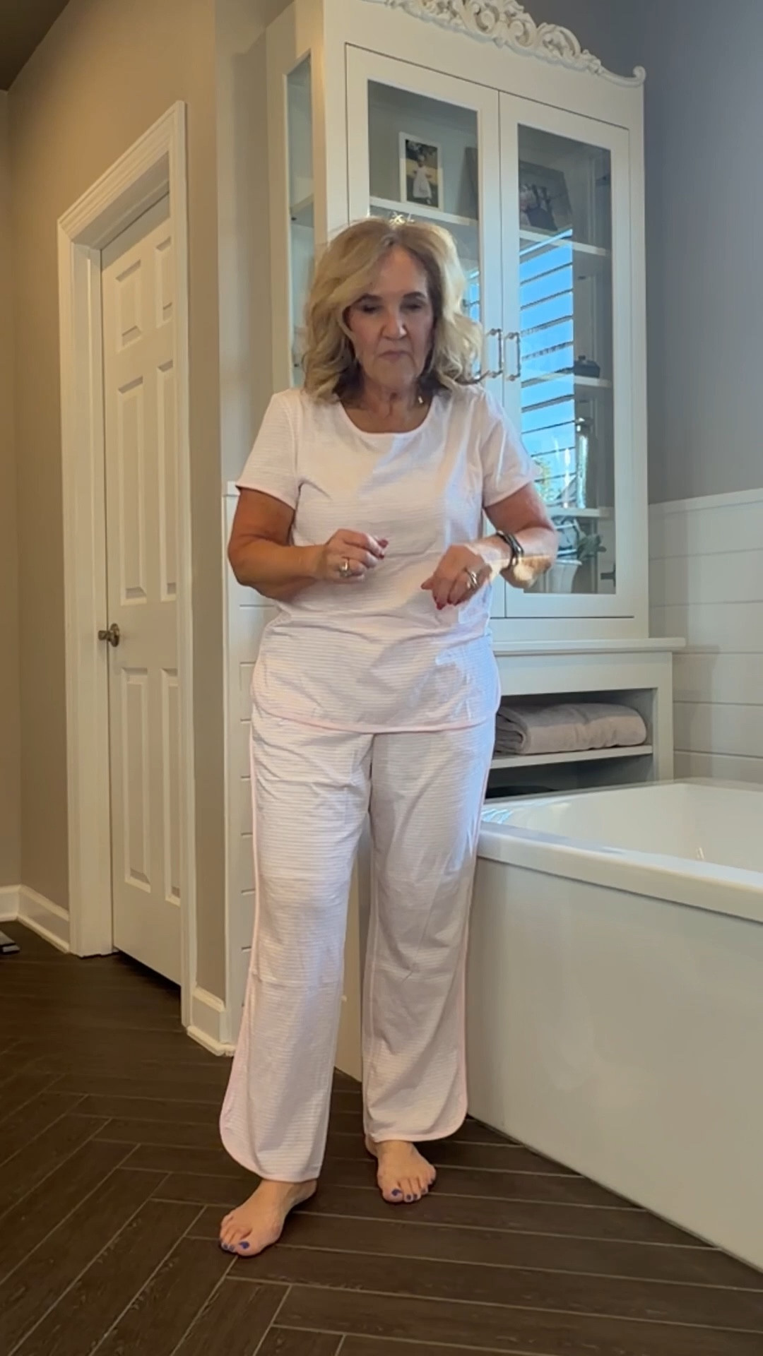 Walmart pjs size medium
Check out other Walmart finds! 

#LTKOver40 #LTKgrwm #LTKHome