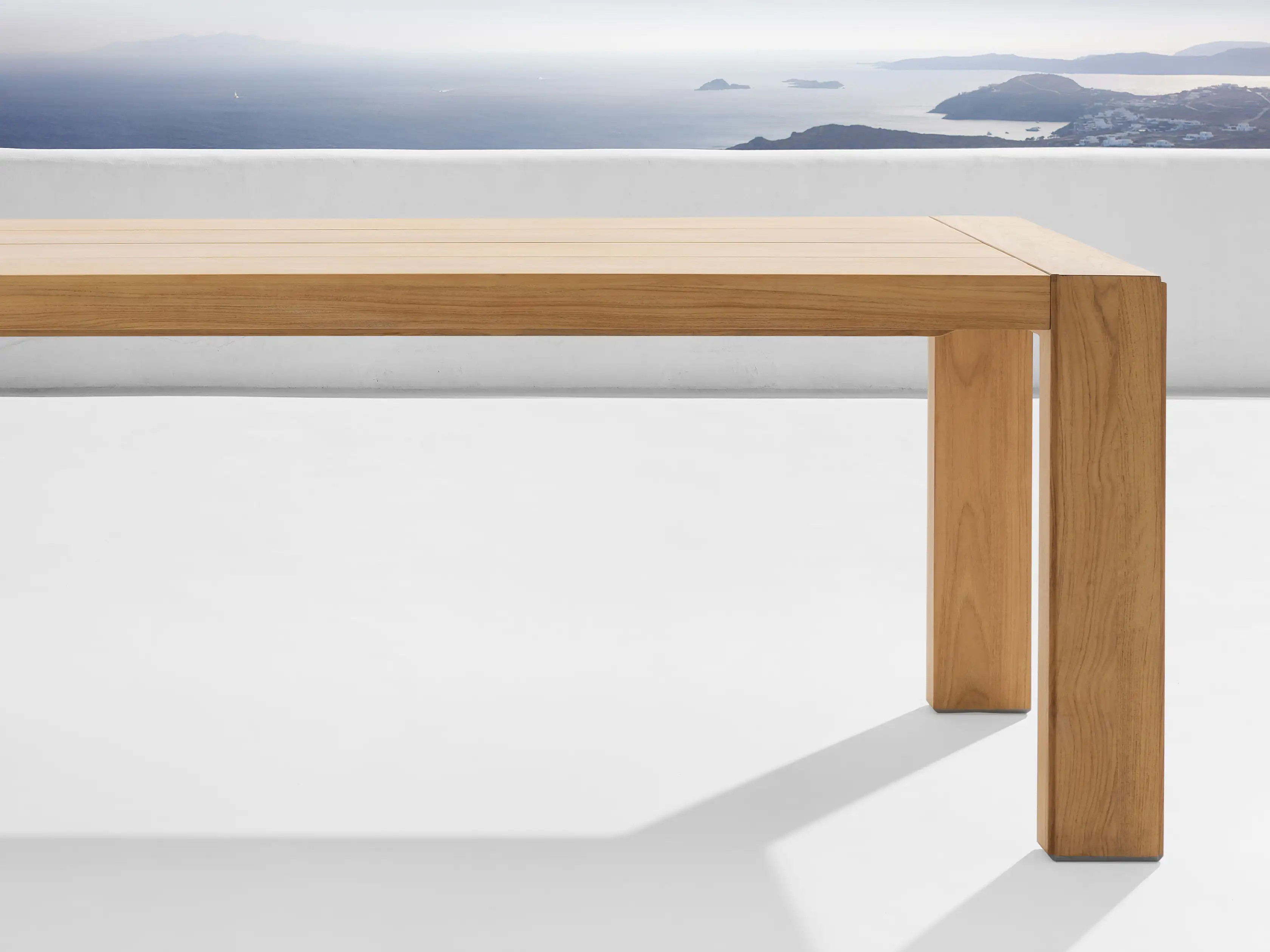 Canyon Outdoor Teak Dining Table | Arhaus