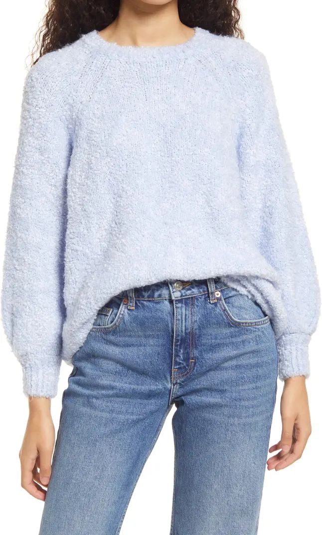 Blouson Sleeve Bouclé Sweater | Nordstrom