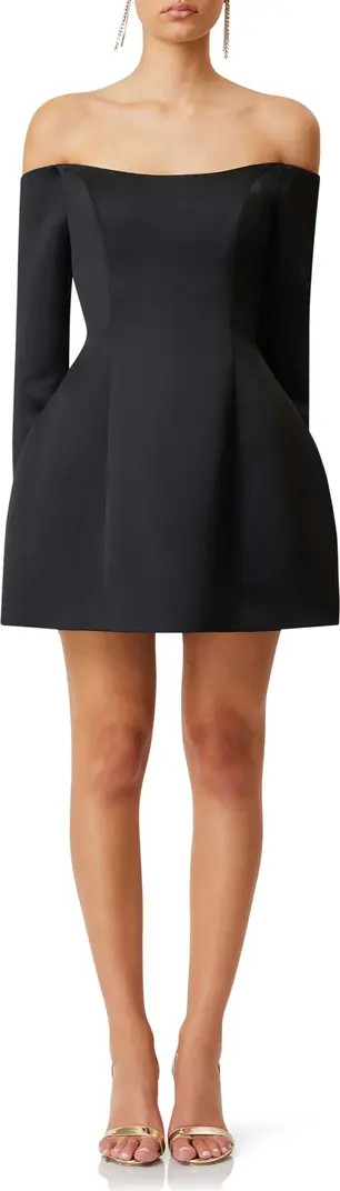 Elliatt Vida Off The Shoulder Long Sleeve Cocktail Minidress | Nordstrom | Nordstrom