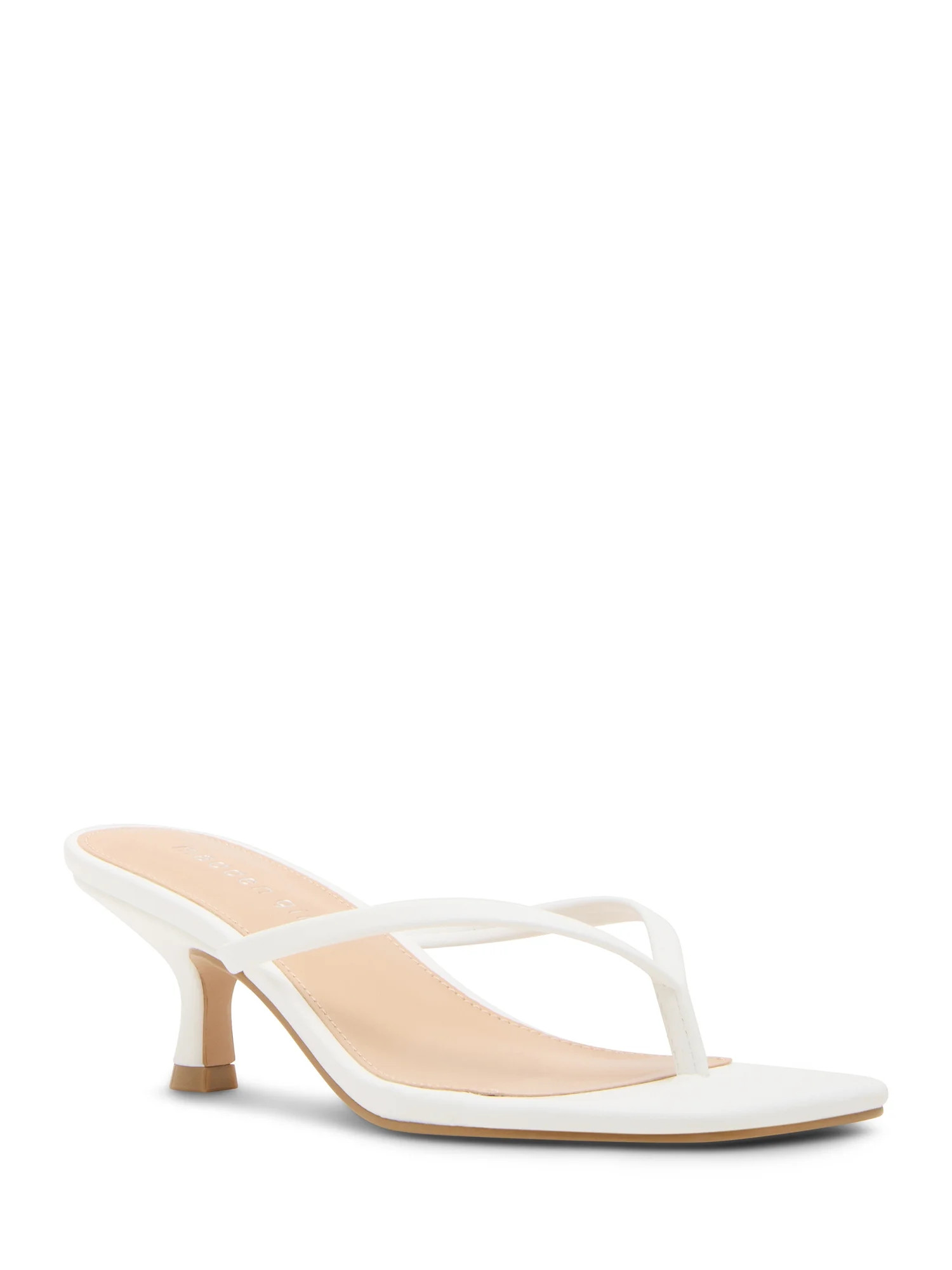 Madden Girl Women's Charlene Thong 2 inch Kitten Heel Sandal | Walmart (US)