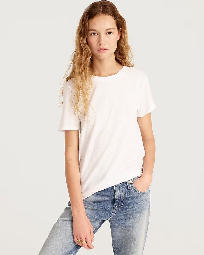 Vintage cotton crewneck T-shirt | J. Crew US