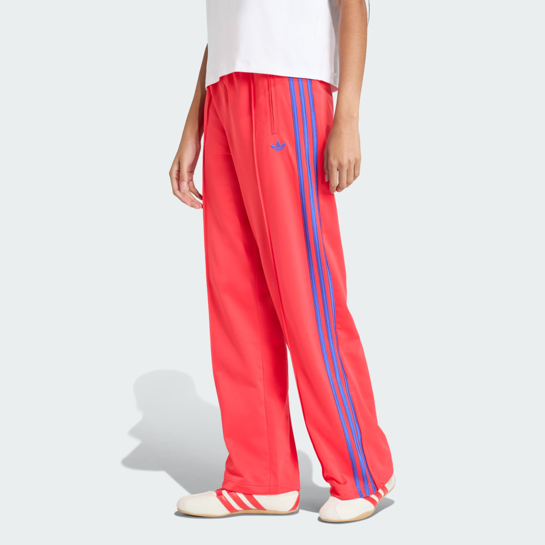 adidas FIREBIRD LOOSE TRACK PANTS Semi Lucid Red XS - Womens Originals Pants | adidas (US)