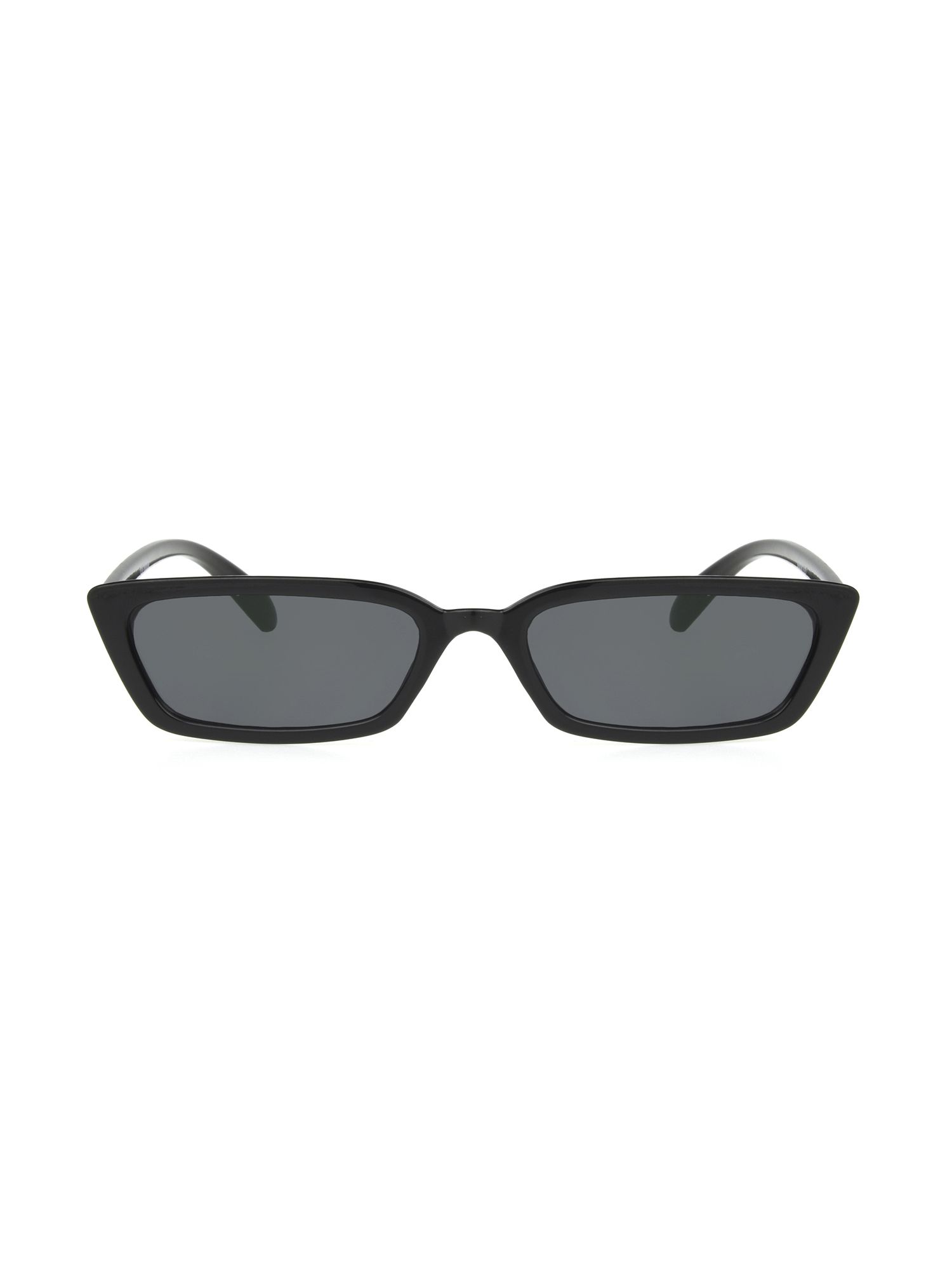 Steve Madden Ladies Rectangle Black Sunglass | Walmart (US)