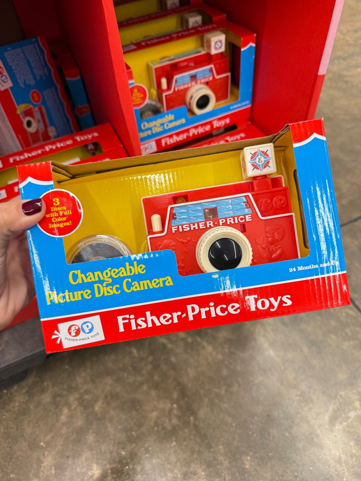 Fisher-Price Classic Changeable Picture Disk Camera

#LTKHoliday #LTKGiftGuide #LTKKids