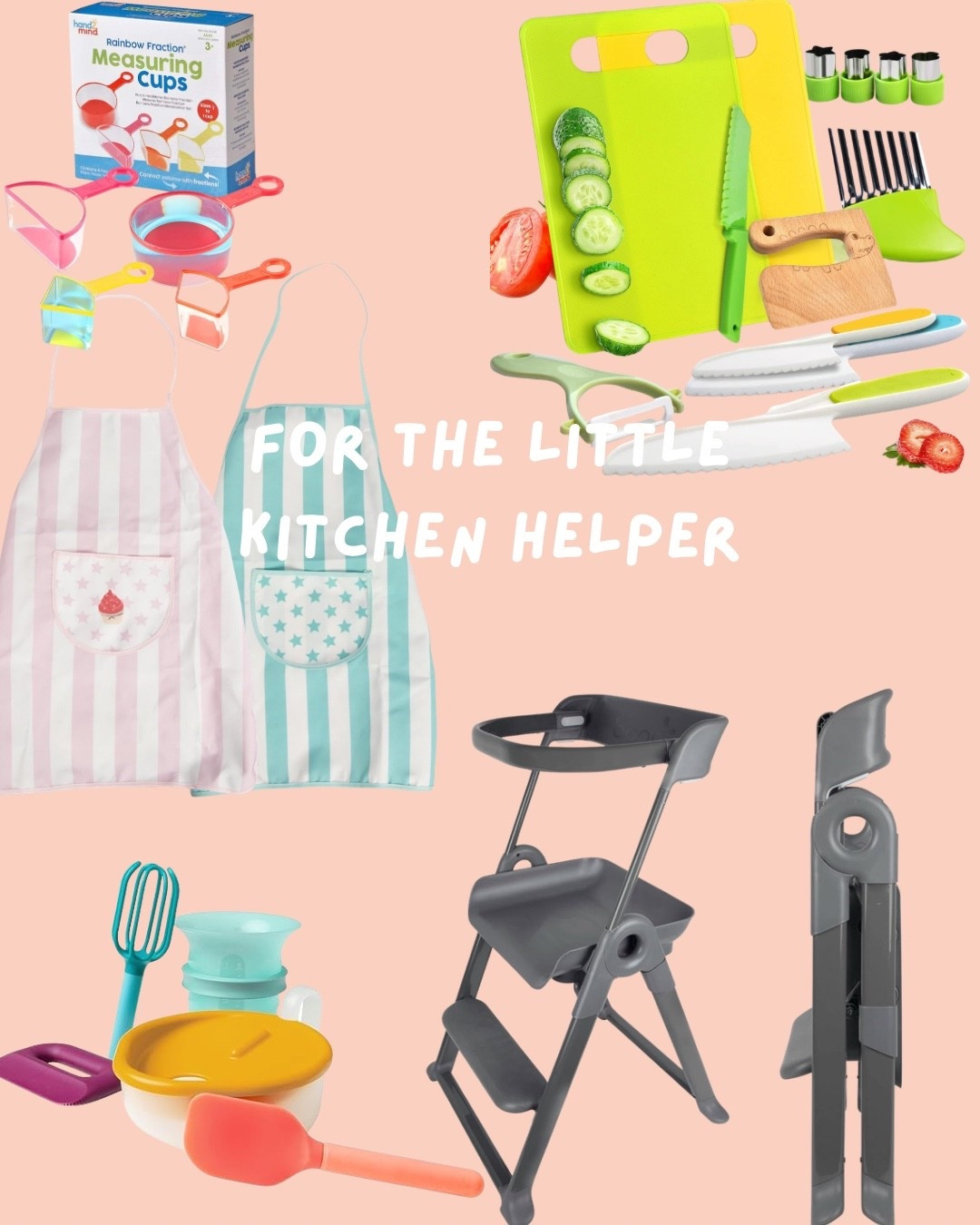 for the kids who love to help in the kitchen! so good for their confidence and fine motor skills! 

#LTKCyberWeek #LTKGiftGuide #LTKmomlife