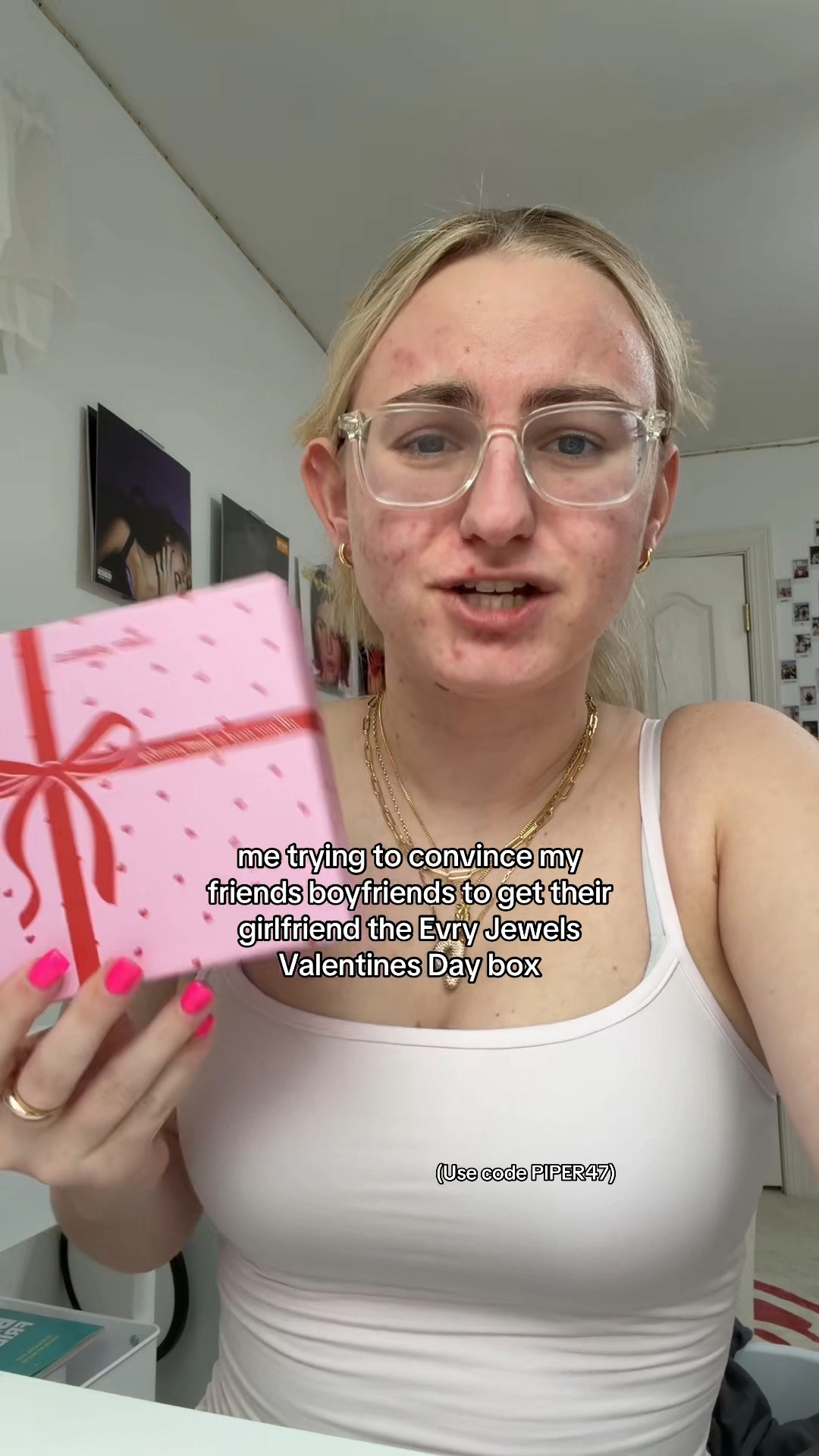 Use code PIPER47 for $$ off at Evry Jewels

