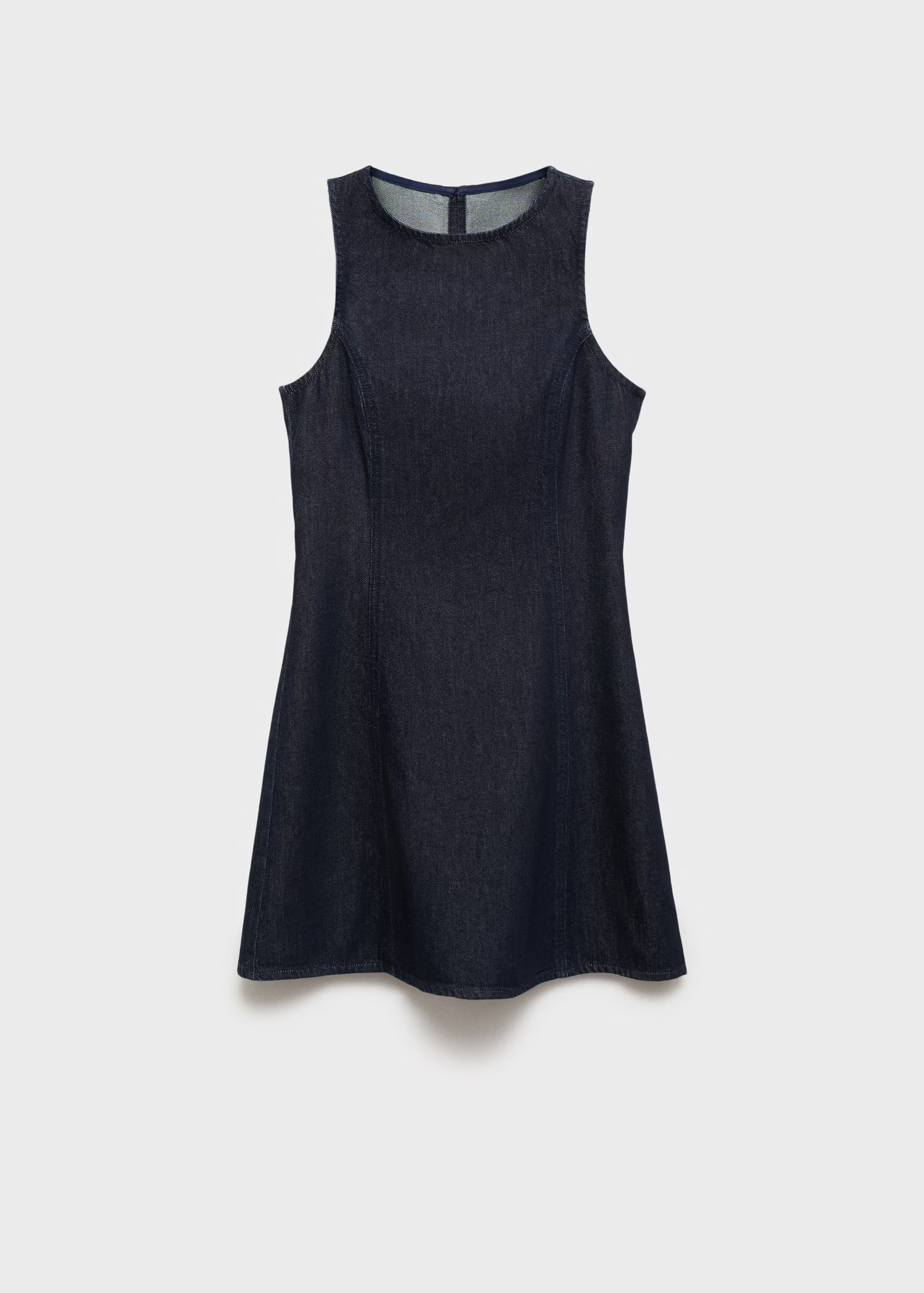 Short denim dress - Women | MANGO United Kingdom | MANGO (UK)