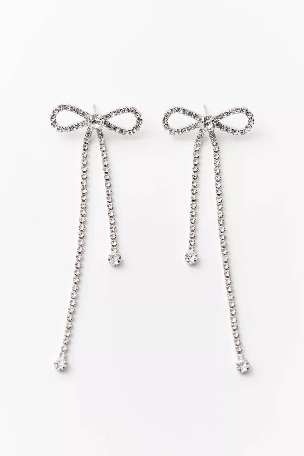 Rhinestone Bow Earring | Urban Outfitters (US and RoW)