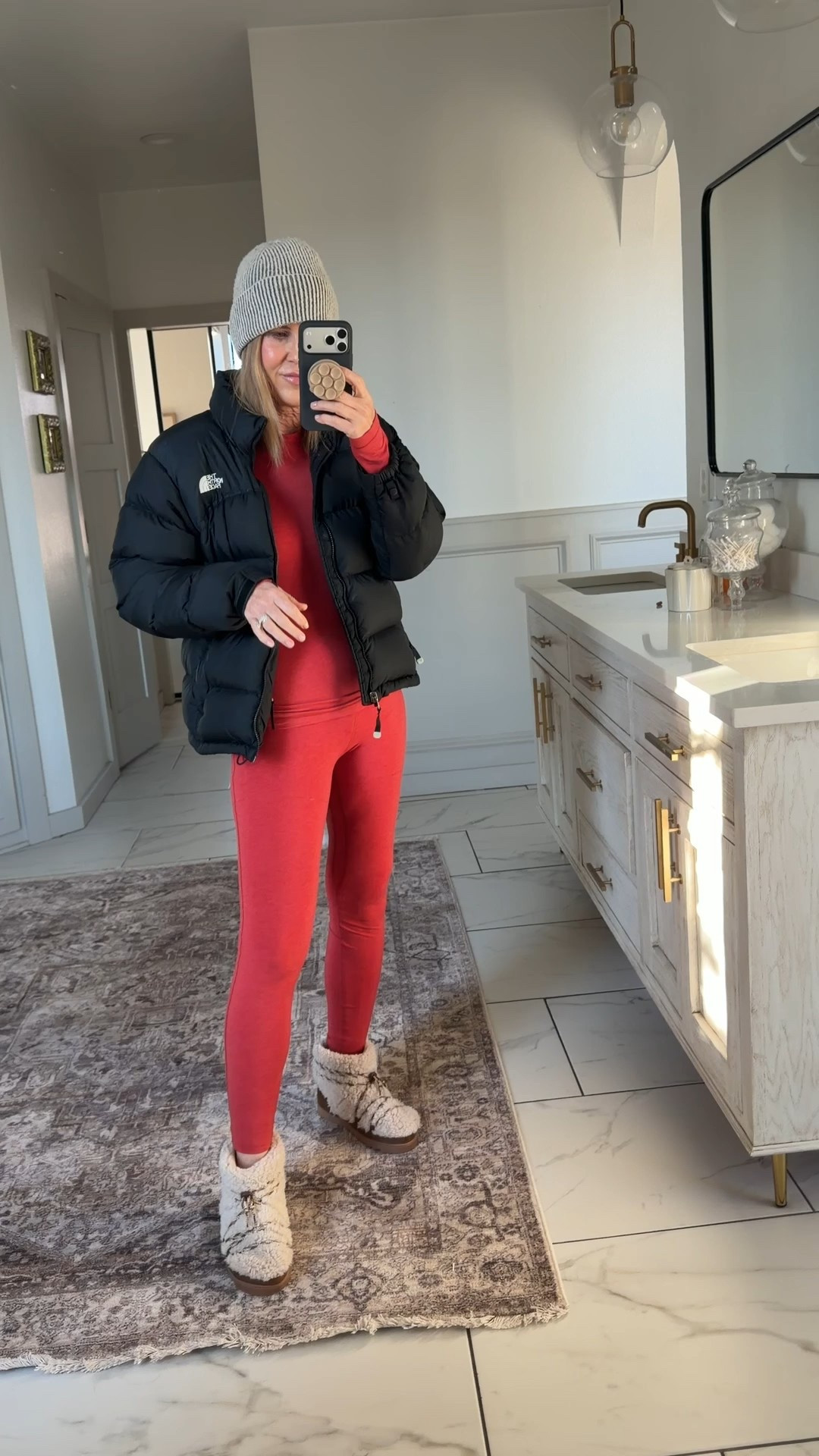 New in activewear! I love these wool-blend layering pieces. The come in 4 color options. I’m wearing a small top and small bottom in the color Daredevil/sequoia 

#LTKOver40 #LTKActive