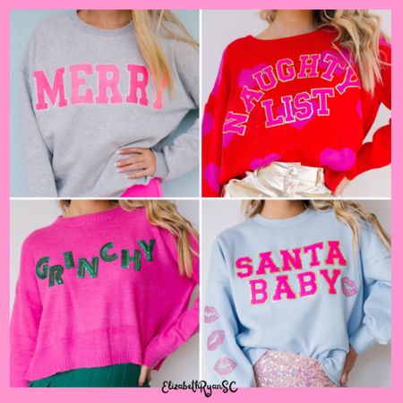The cutest holiday pullovers & sweaters from Judith March! I linked all my favorites and there are lots more on her site! Perfect for holiday parties and events.🎄
#ltku
#ltkstyletip
#ltkfamily
Christmas Gift
Stocking Stuffers 
Gifts for Her
Teen Gifts

#LTKSeasonal #LTKHoliday #LTKGiftGuide